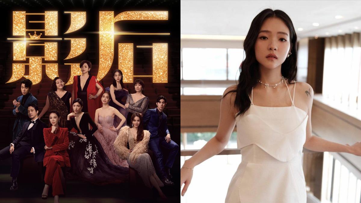 女星林廷憶（右）在Netflix影集《影后》中飾演為了上位不惜搶閨密角色、勾引已婚導演的「綠茶新人」，精湛的演技讓觀眾看得又愛又恨。（組合圖／Netflix提供、翻攝自林廷憶IG）