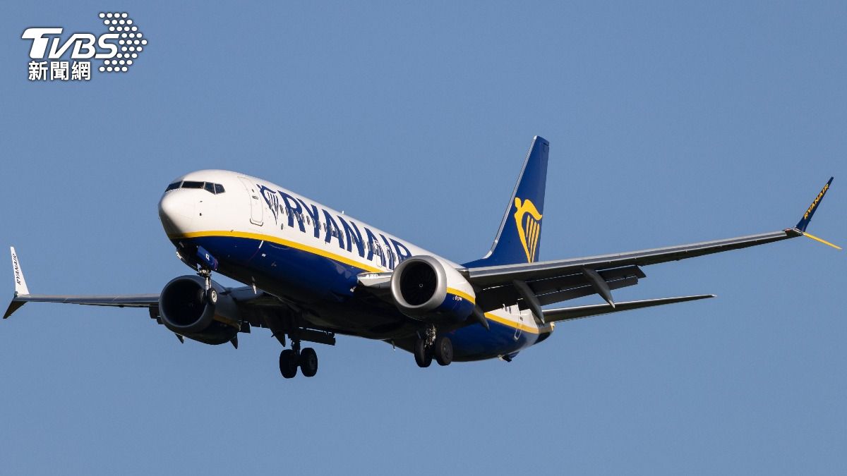 歐洲廉航瑞安航空（Ryanair）。(示意圖／達志影像Shutterstock)