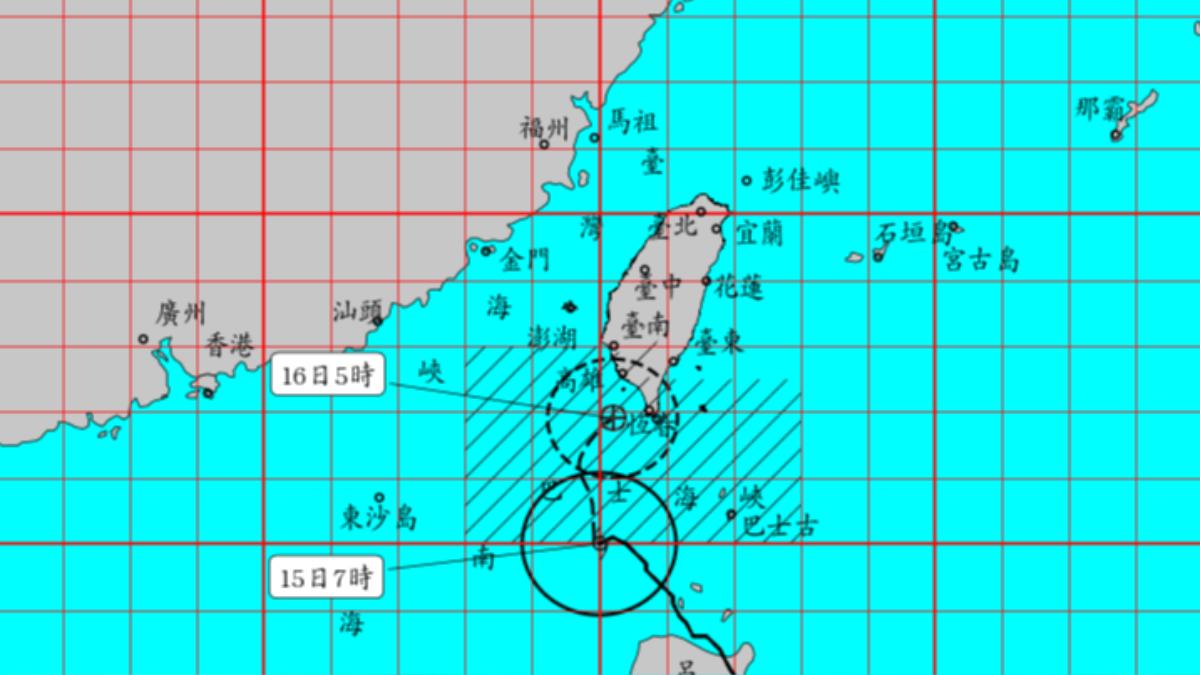 天兔降為輕颱！明登陸後將「煙消雲散」　最快明晚解除海陸警