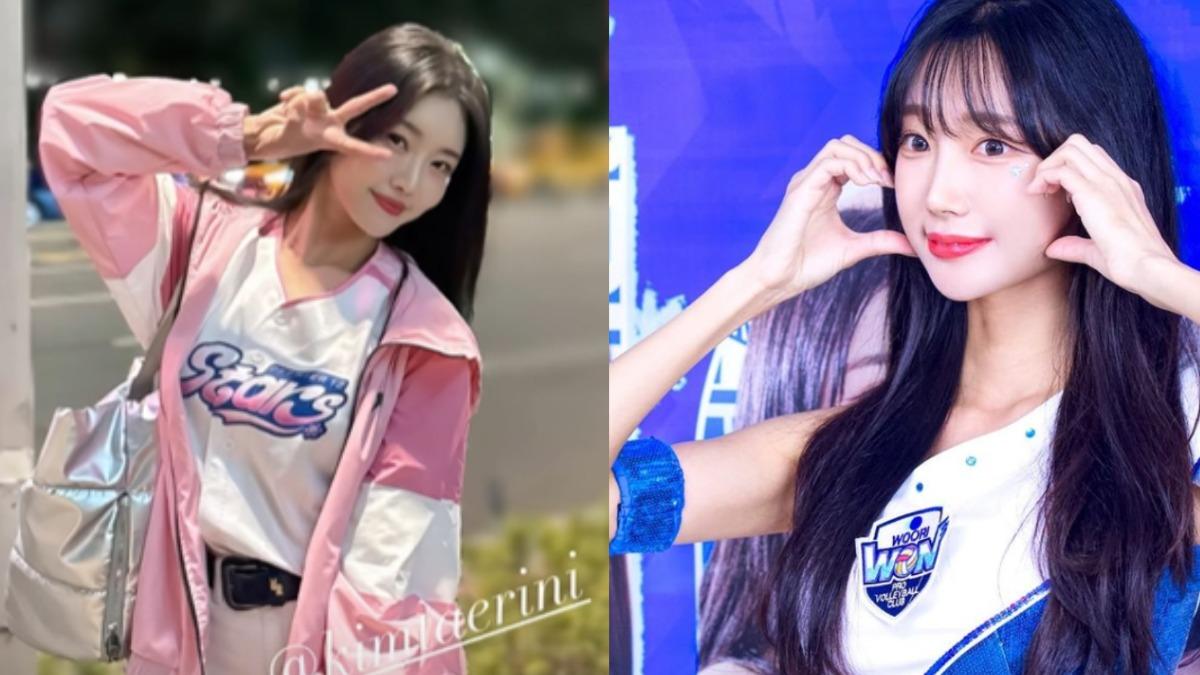 球迷們紛紛敲碗金泰琳(左)與李貞潤來台發展。(圖/翻攝自kimtaerini、luvy00n IG)
