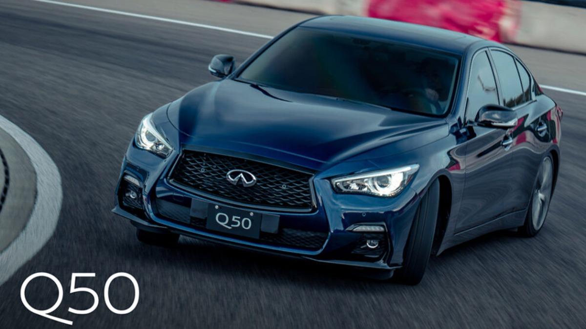 Infiniti Taiwan再度於官網更新Q50庫存，剩下7台。（圖／Infiniti提供）