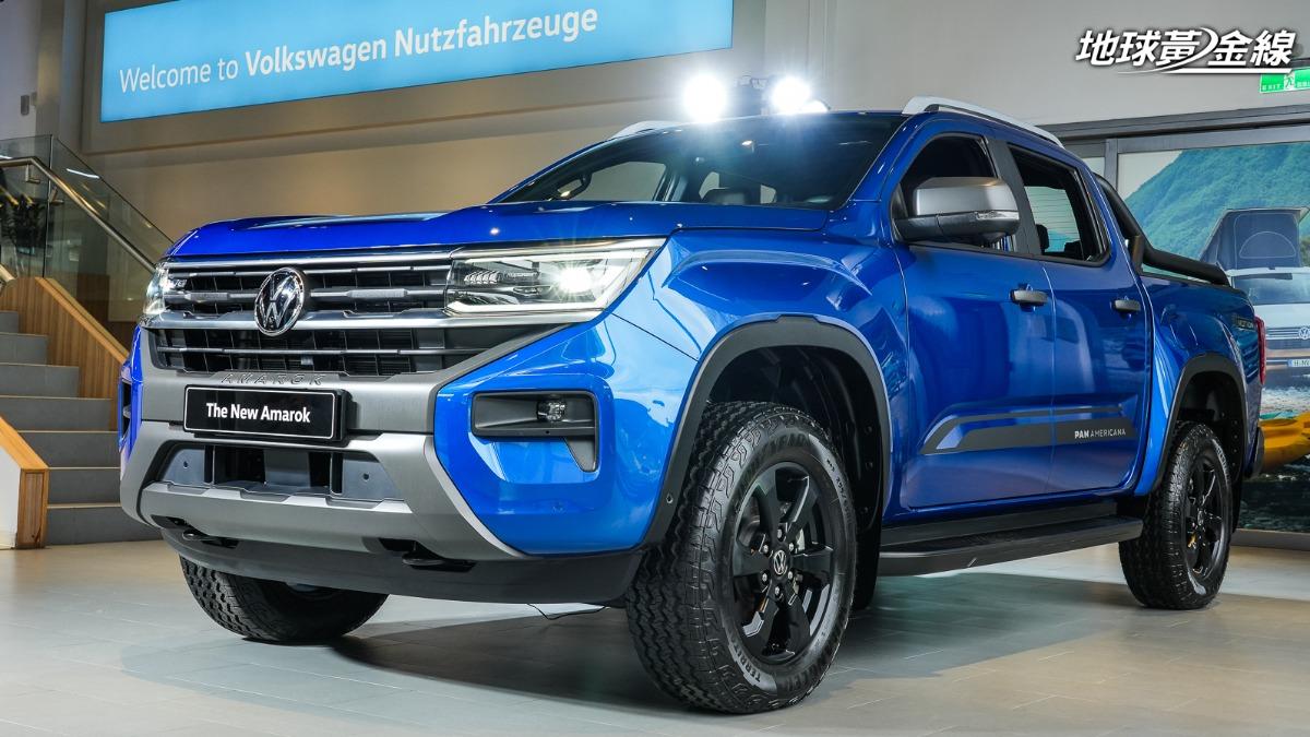 Amarok PanAmericana售價184.9萬元上市。（圖／陳奕宏攝）