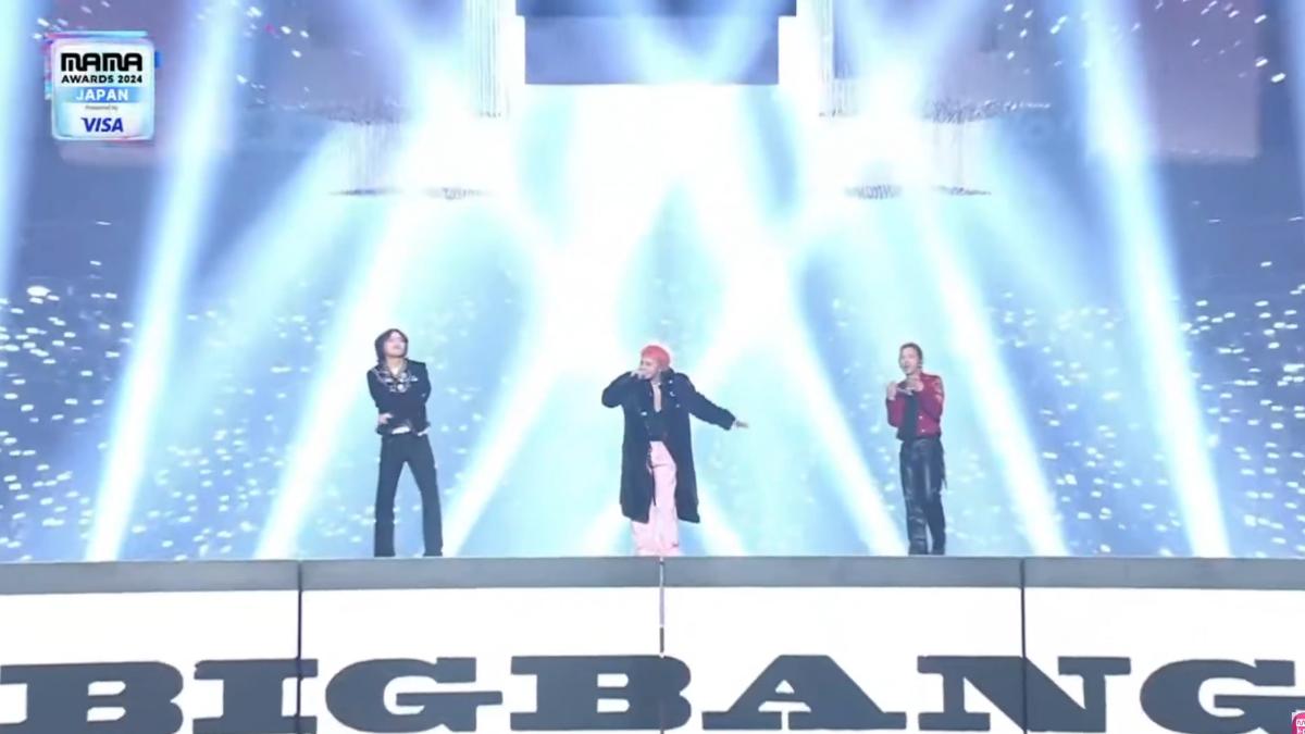 BIGBANG合體。（圖／取自Ｍnet YT）