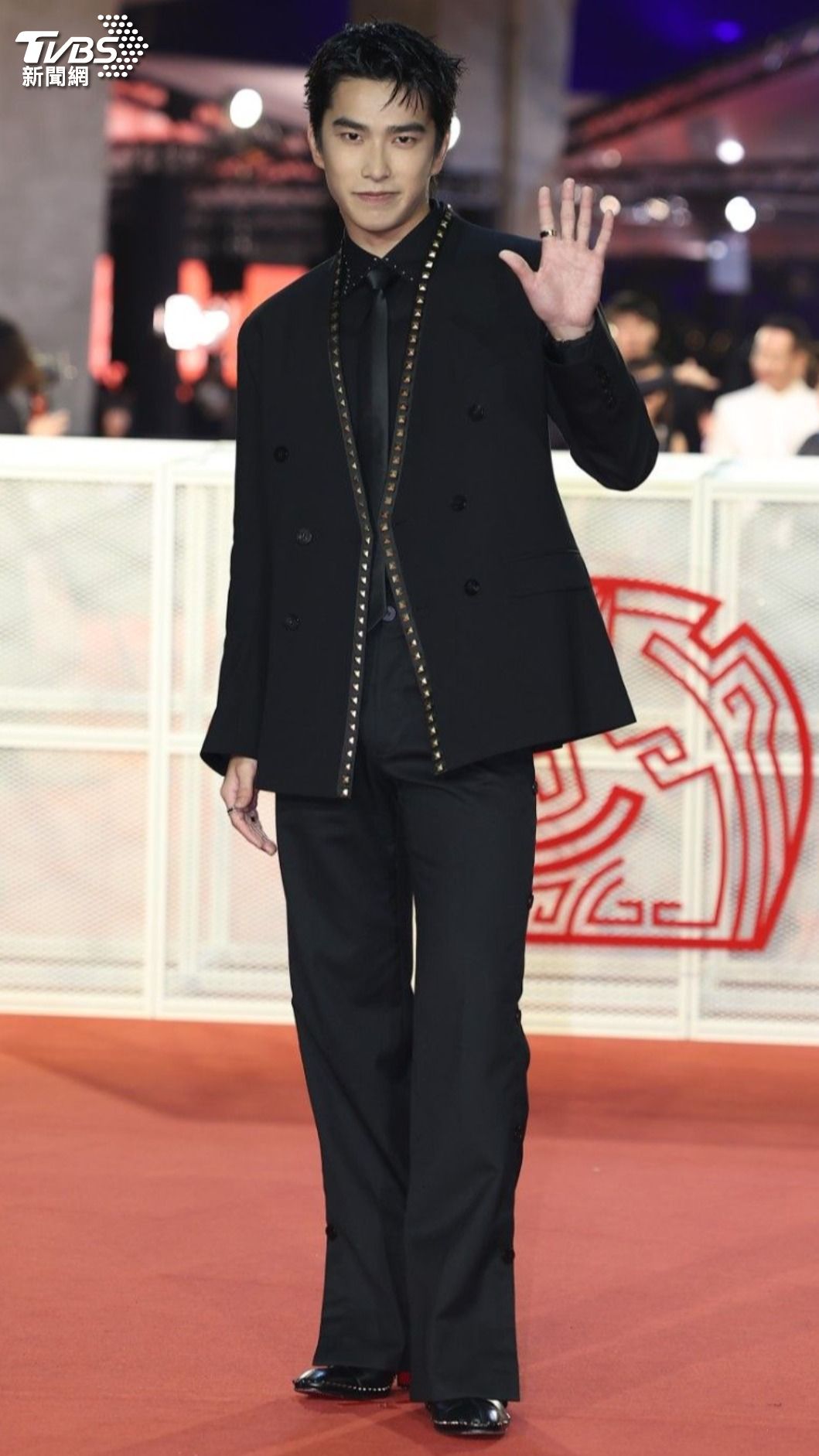 曾敬驊完美駕馭服裝，獲得第二名。（圖／TVBS娛樂小組攝）