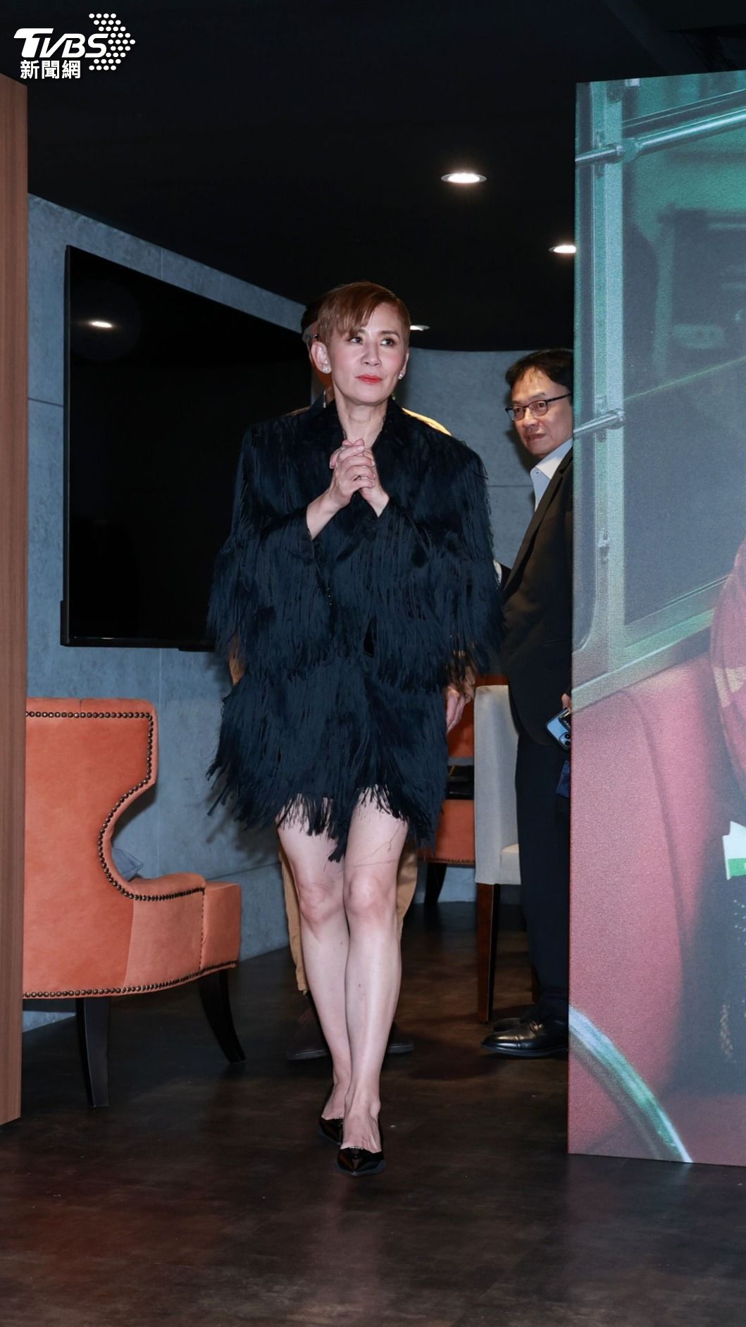 吳君如昨晚現身慶功宴。（圖／趙世平攝）