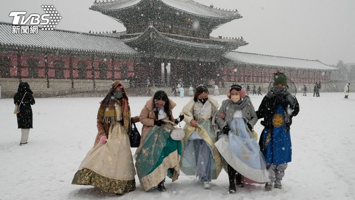 韓國首爾今晚預計將降下入冬後第一場雪。（資料照／達志影像美聯社）