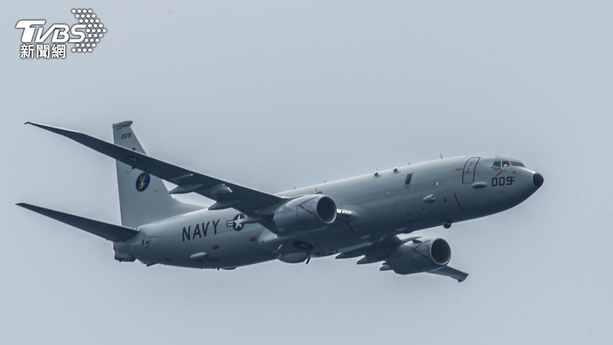 美軍P-8A海神式海上巡邏機（P-8A Poseidon）。（圖／達志影像路透社）