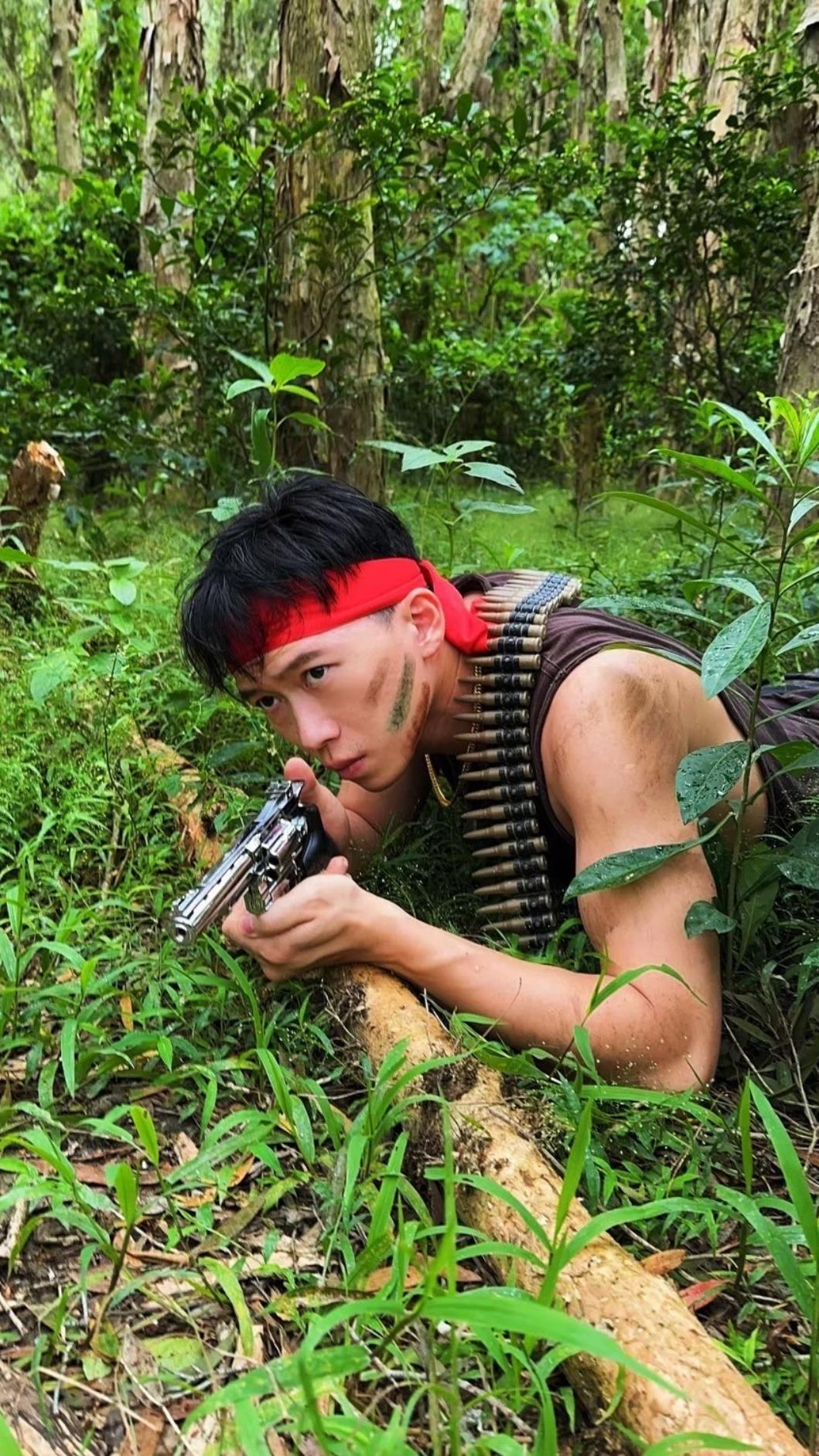 周靄宏沉潛一年再出輯,推出新歌〈越戰老兵〉。(圖/周靄宏提供)