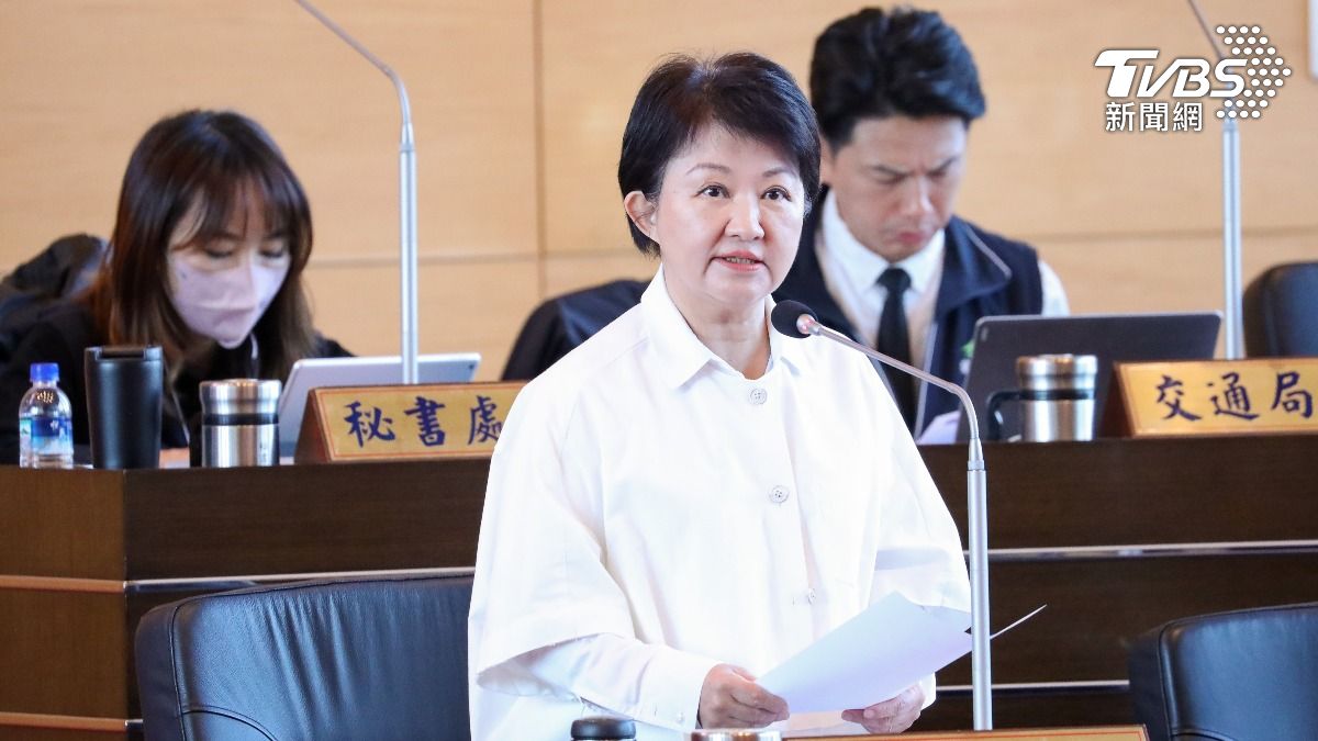 台中市長盧秀燕。（圖／TVBS）