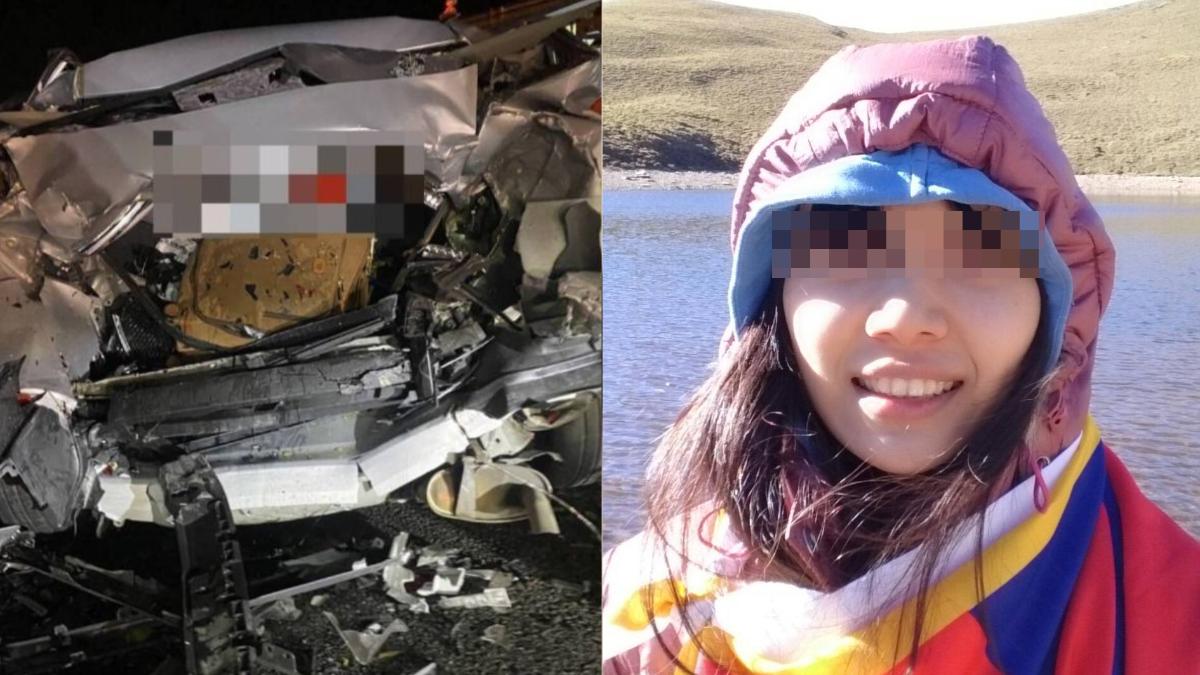 台灣XREX虛幣交易所首席區塊鏈金融犯罪調查師陳梅慧車禍身亡。（圖／TVBS資料圖、翻攝自當事人臉書）