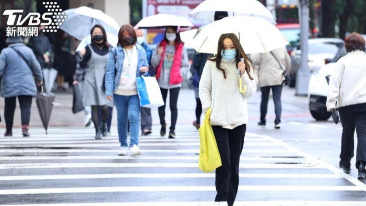 ４縣市發布大雨特報。（圖／TVBS資料畫面）