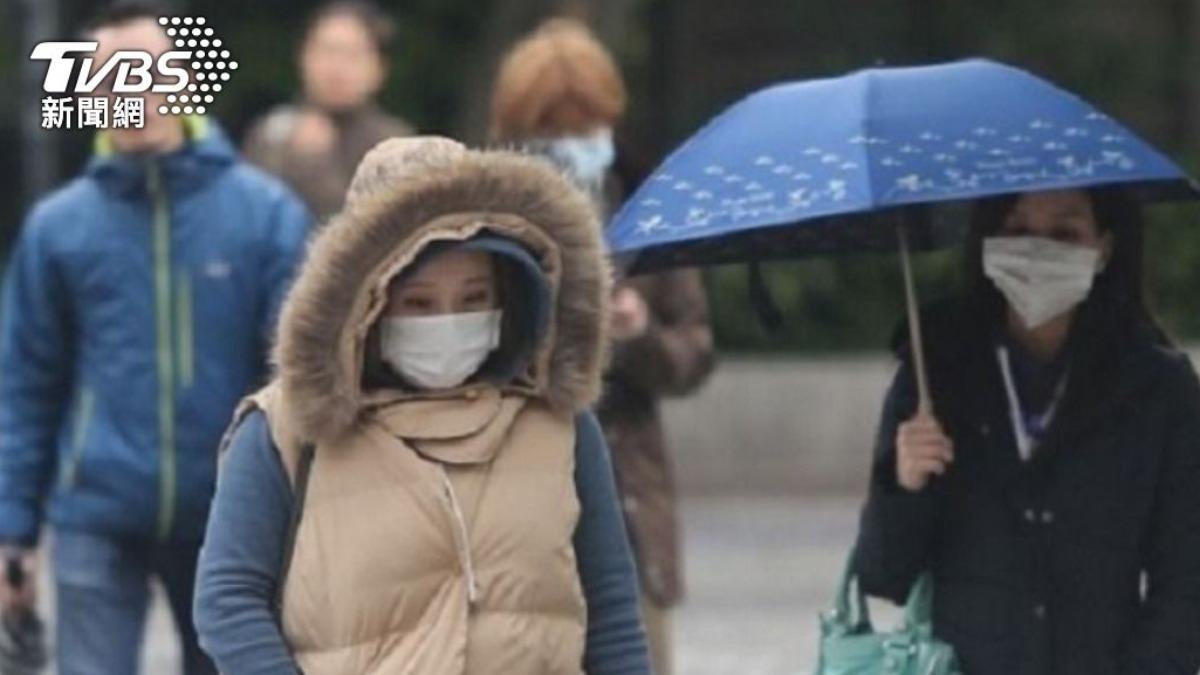 週六冷氣團南下，北台灣天氣明顯轉冷。（圖／TVBS資料畫面）