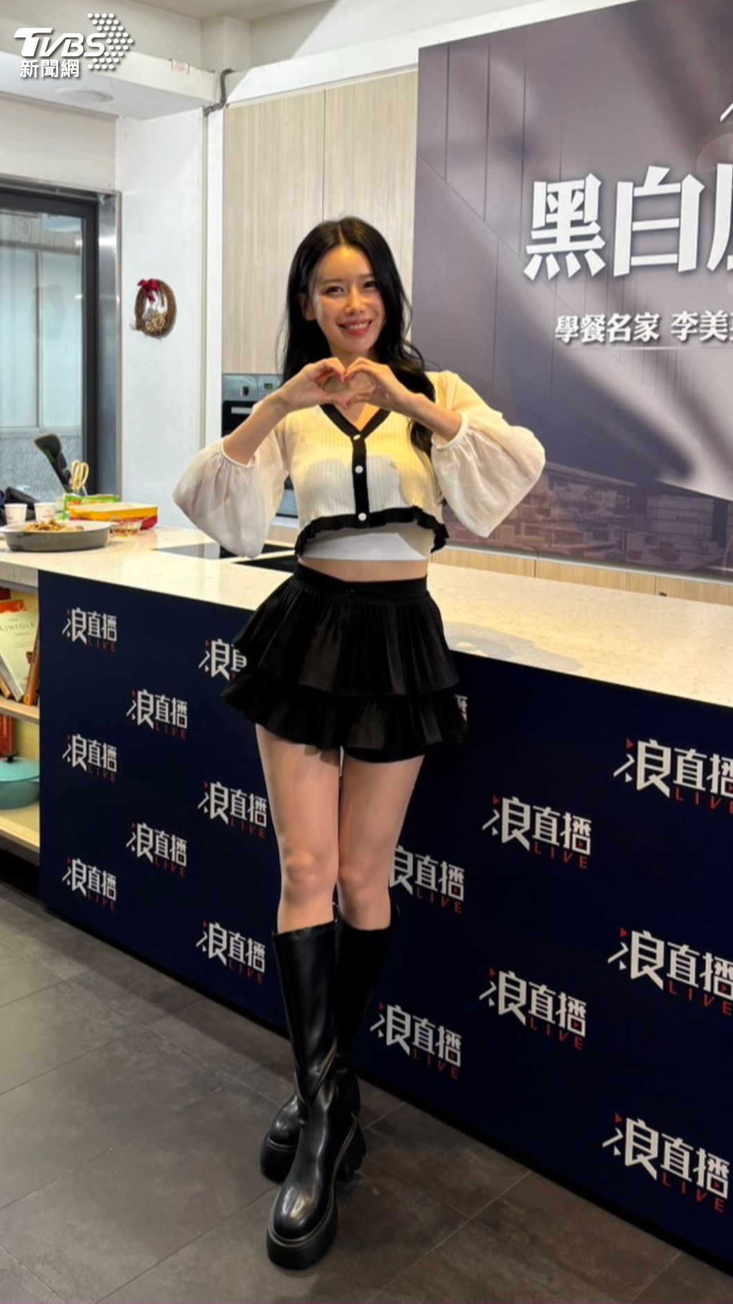 李雅英打算在聖誕節開直播與粉絲們度過。(圖/謝毅攝)