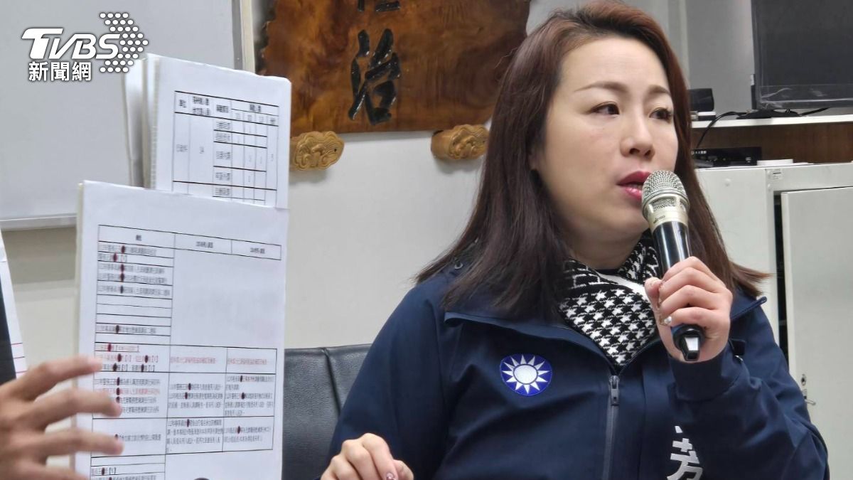 新北市議員劉美芳揭警界霸凌事件。（圖／翻攝畫面）