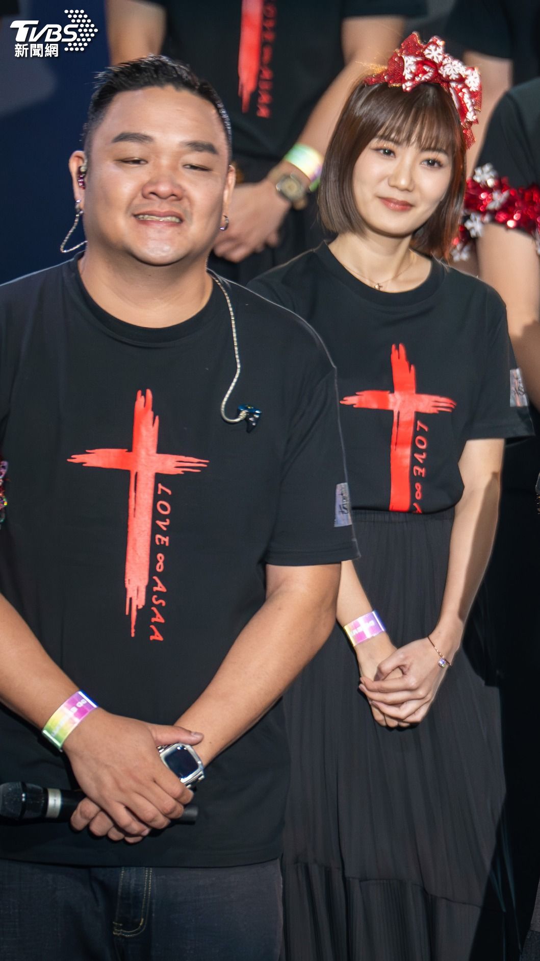 林道遠和靜香感情是倒吃甘蔗，越來越好。（圖／TVBS）