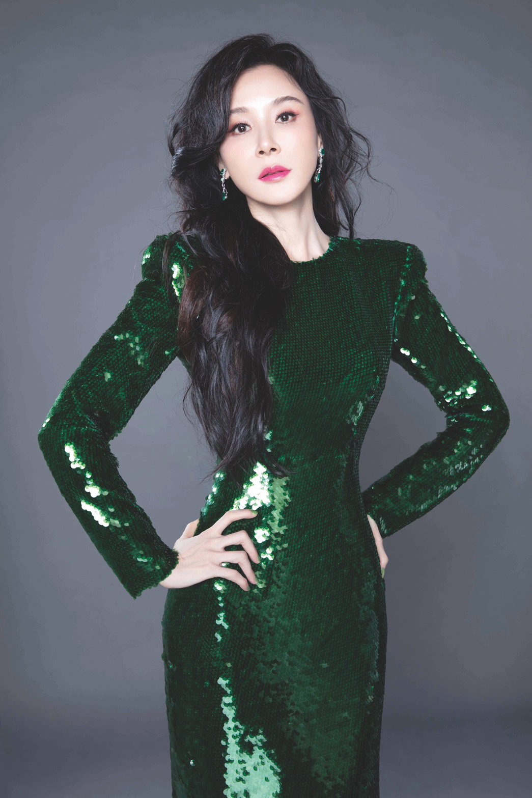 蕭薔分享維持身材秘訣。（圖／珍世美學慈善基金會提供）