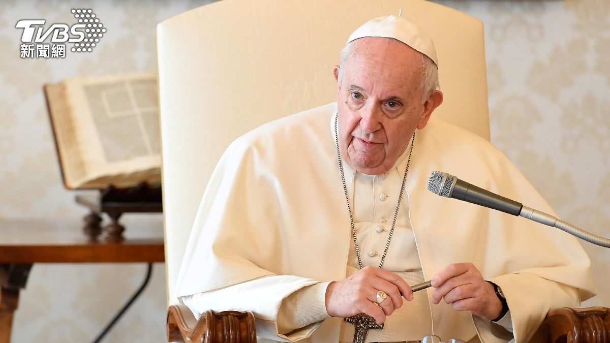 教宗方濟各。（圖／達志影像路透社）