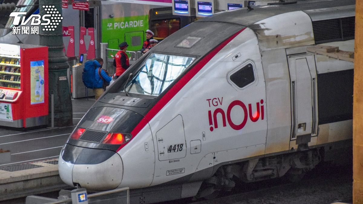 法國高速列車（TGV）。（示意圖／達志影像shutterstock）