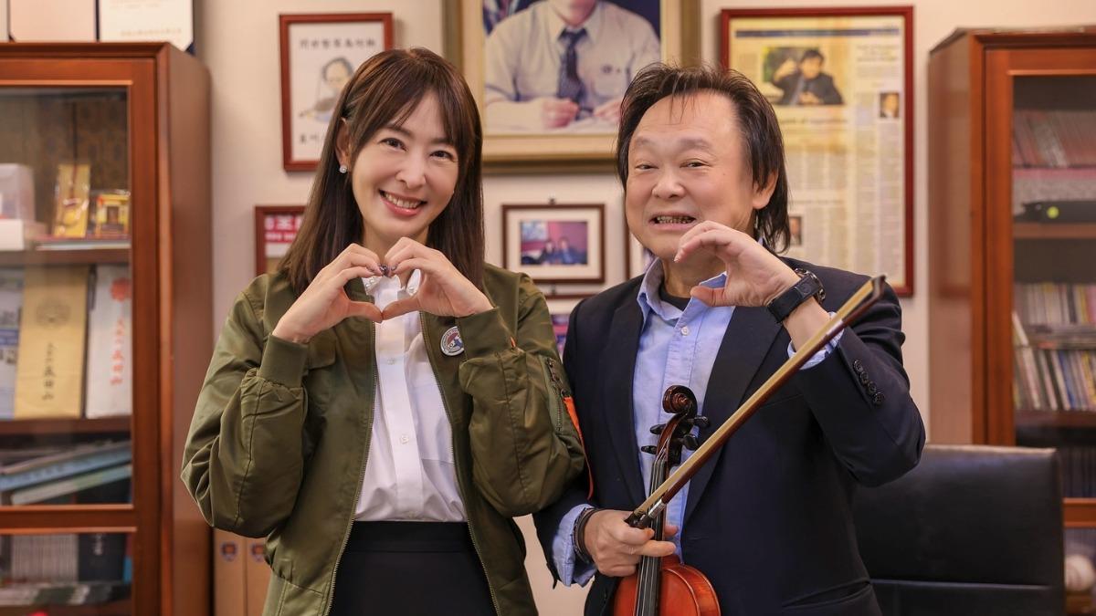 101煙火美翻，賈永婕放下心中大石。（圖／翻攝自「賈永婕的跑跳人生」臉書）