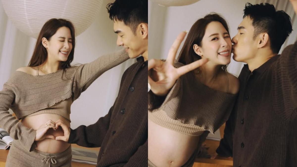 歐陽妮妮與老公張書豪相當期待兒子的到來。（圖／翻攝自歐陽妮妮IG）