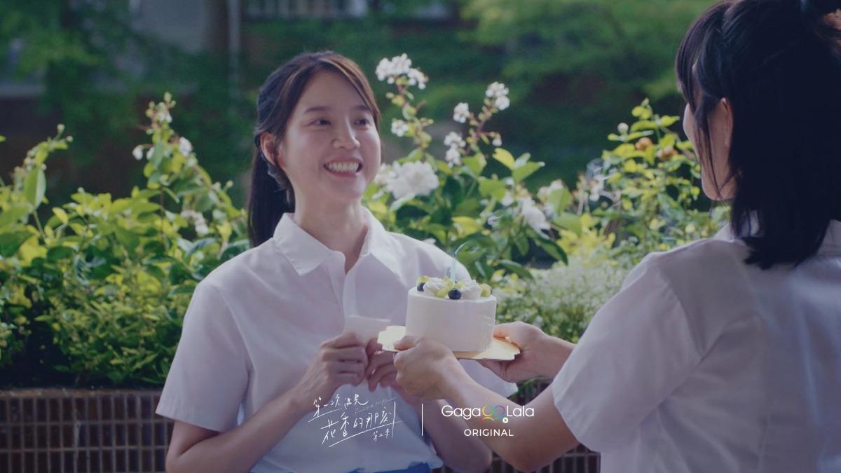 程予希換上高中制服，模樣相當可愛。（圖／GagaOOLala提供）