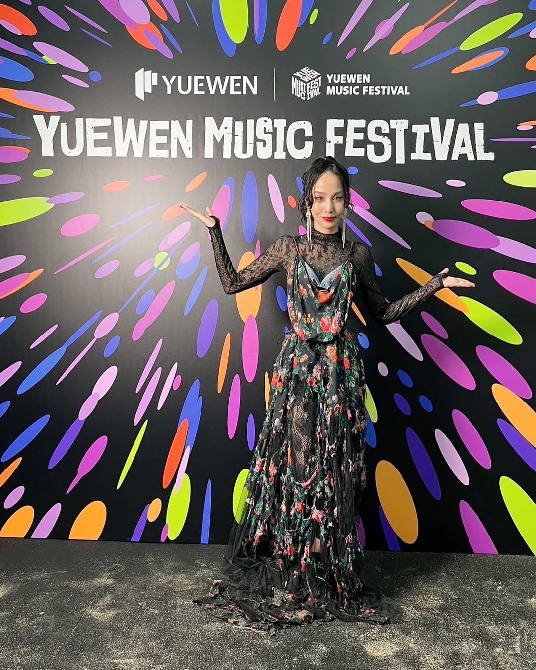 中島美嘉在新加坡年度最大音樂祭演出。(圖/翻攝自中島美嘉IG)