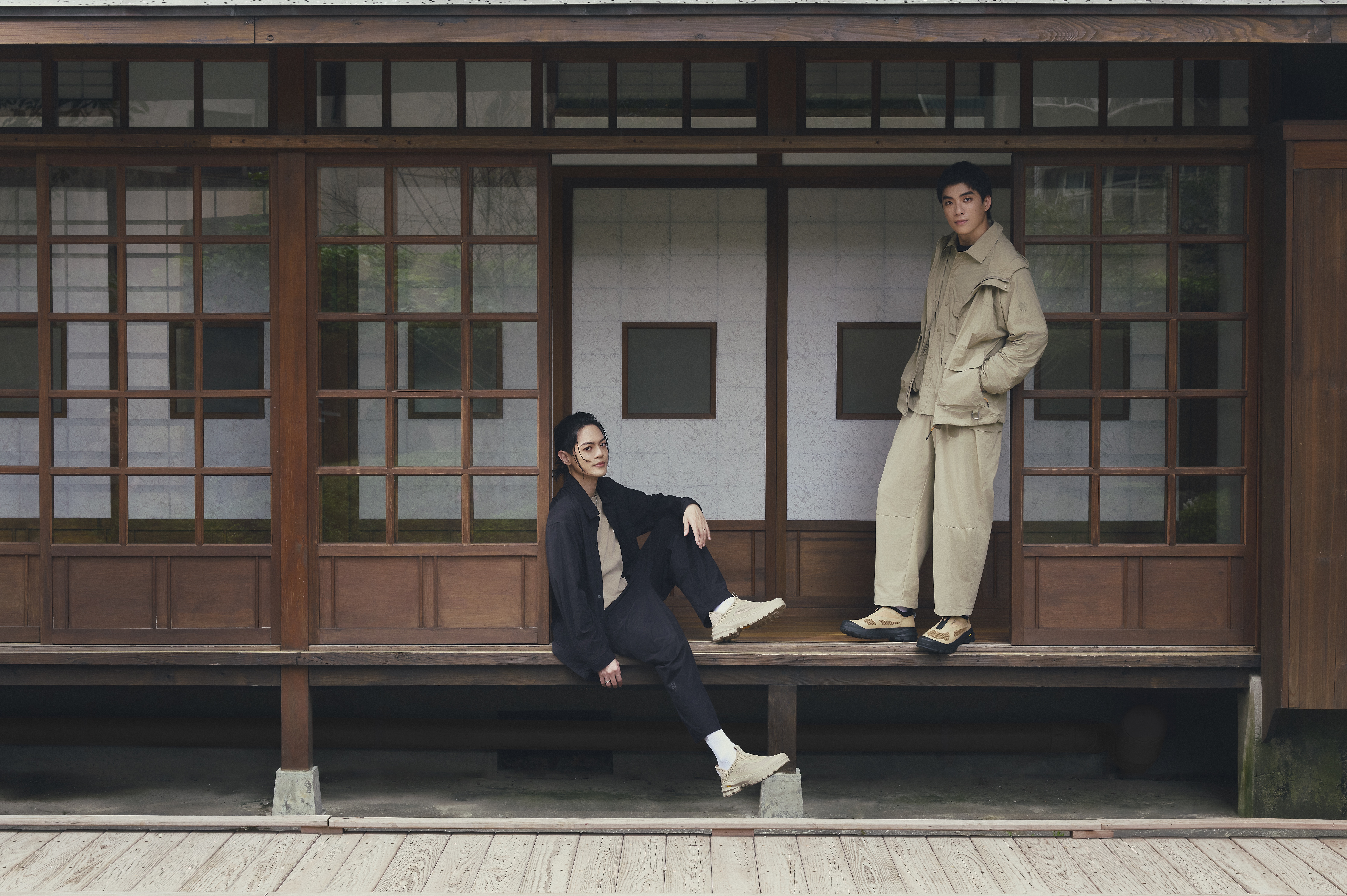 林頤原（左）、林哲熹一起在鹿港長大。（圖／PALLADIUM提供）