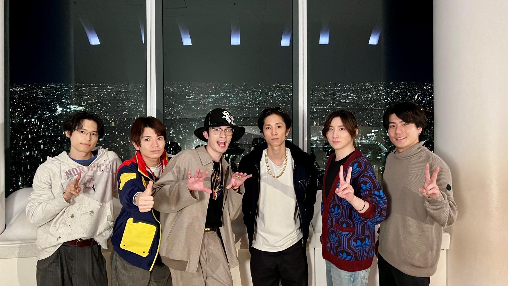 SixTONES隊長今年由森本慎太郎(最右)擔任。(圖/STARTO娛樂提供)