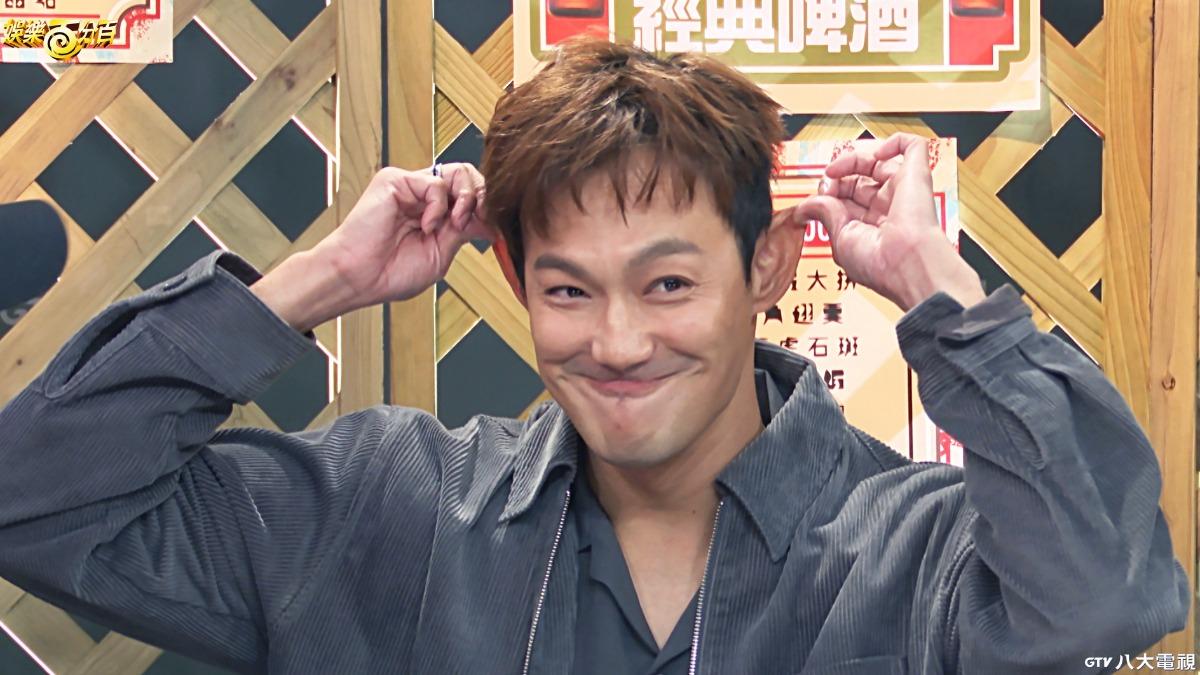 威廉自曝對小孩講話都用娃娃音。（圖／八大提供）