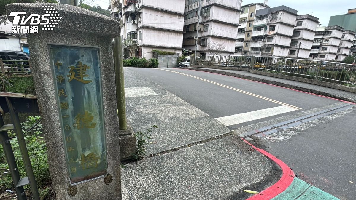 基隆建德橋附近有陌生男子騷擾女學生。（圖／TVBS）