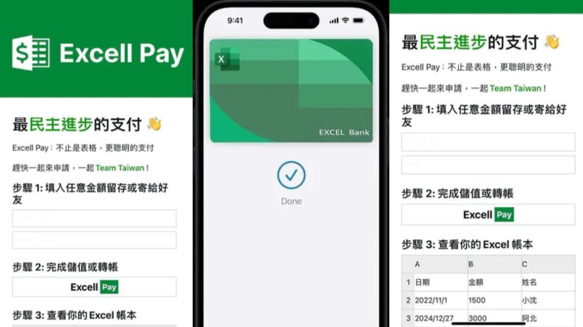 柯文哲案「Excel Pay」梗爆紅，網友紛紛製作相關梗圖。（圖／翻攝自Dcard）