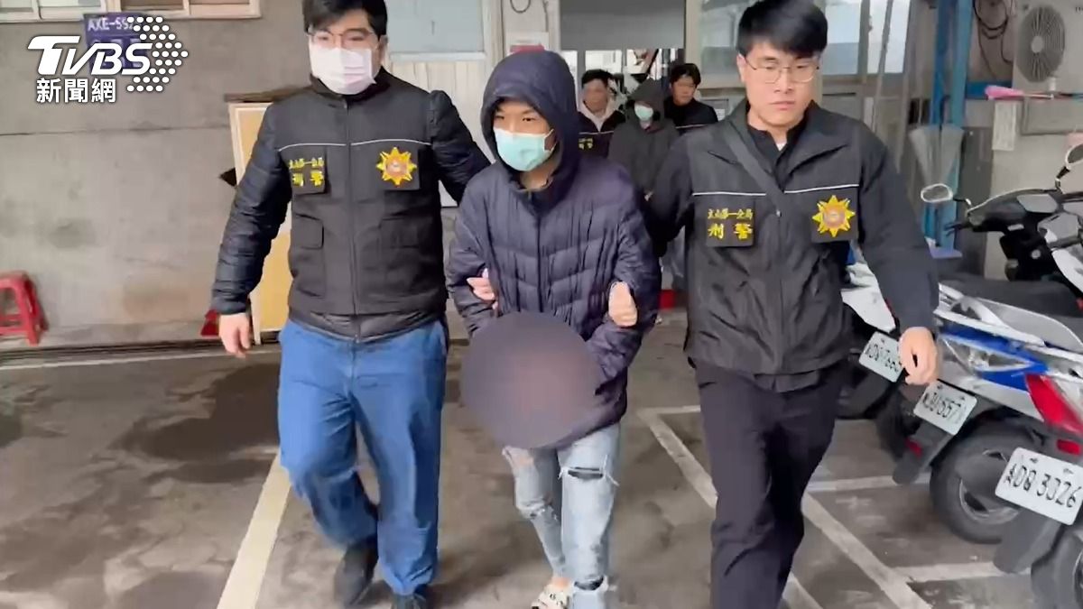 警方將馬姓雙胞胎兄弟檔等3人移送法辦。（圖／TVBS）