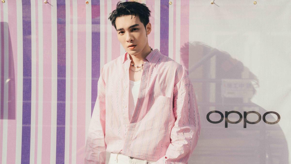 黃偉晉希望今年能一切好運。（圖／OPPO提供）