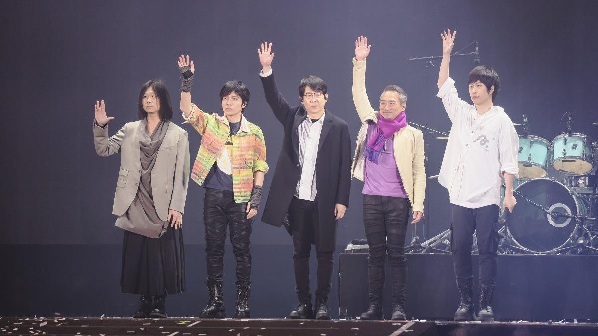 五月天很珍惜和粉絲聚首的每一場演唱會。（圖／相信音樂提供）
