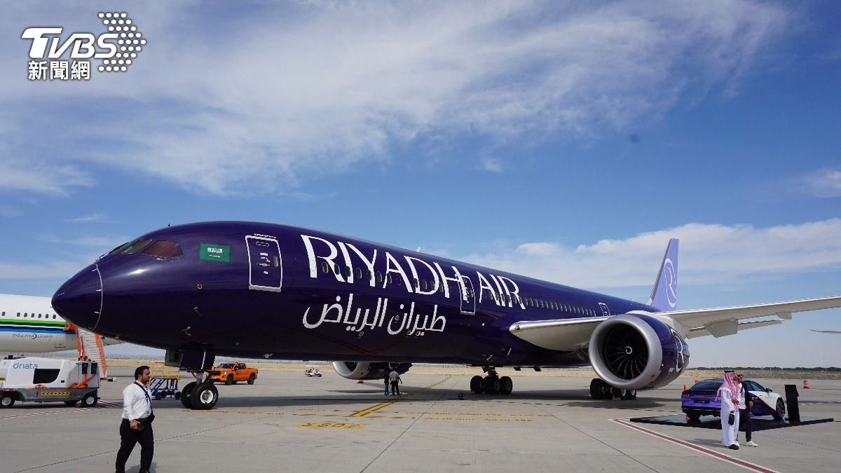新成立的沙烏地阿拉伯航空公司利雅德航空（Riyadh Air）。（圖／達志影像Shutterstock）