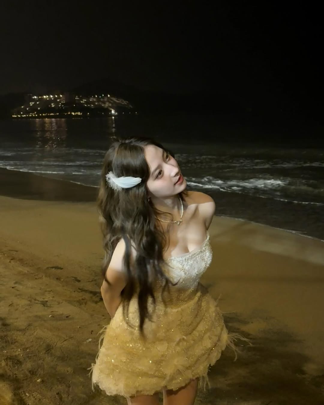 歐陽娣娣美照撩倒網友。（圖／翻攝自IG@_didiouyang__）