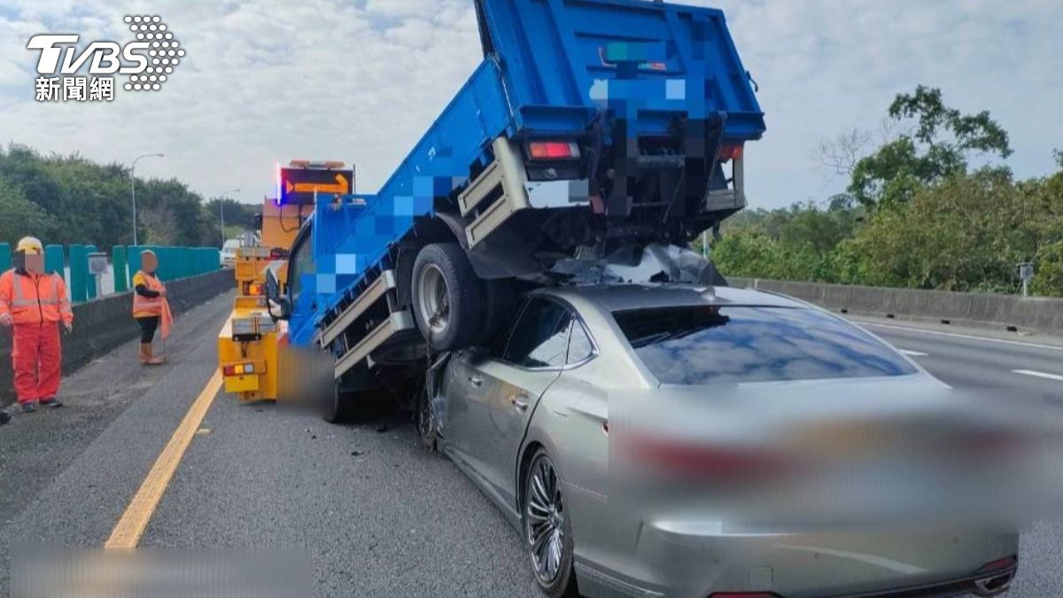 這起事故無造成任何人受傷。（圖／TVBS）