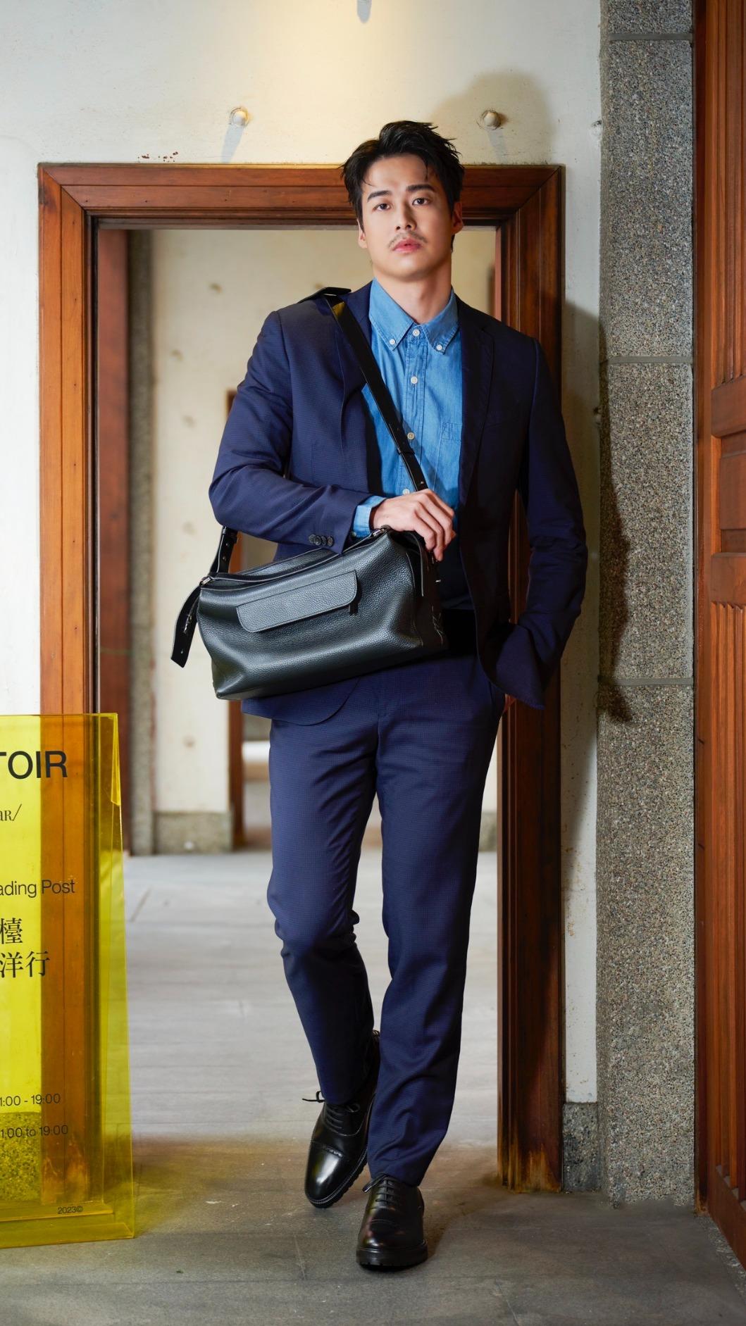 林敬倫坦言沒看出六月和李易婚姻有異樣。（圖／潮洋行提供）