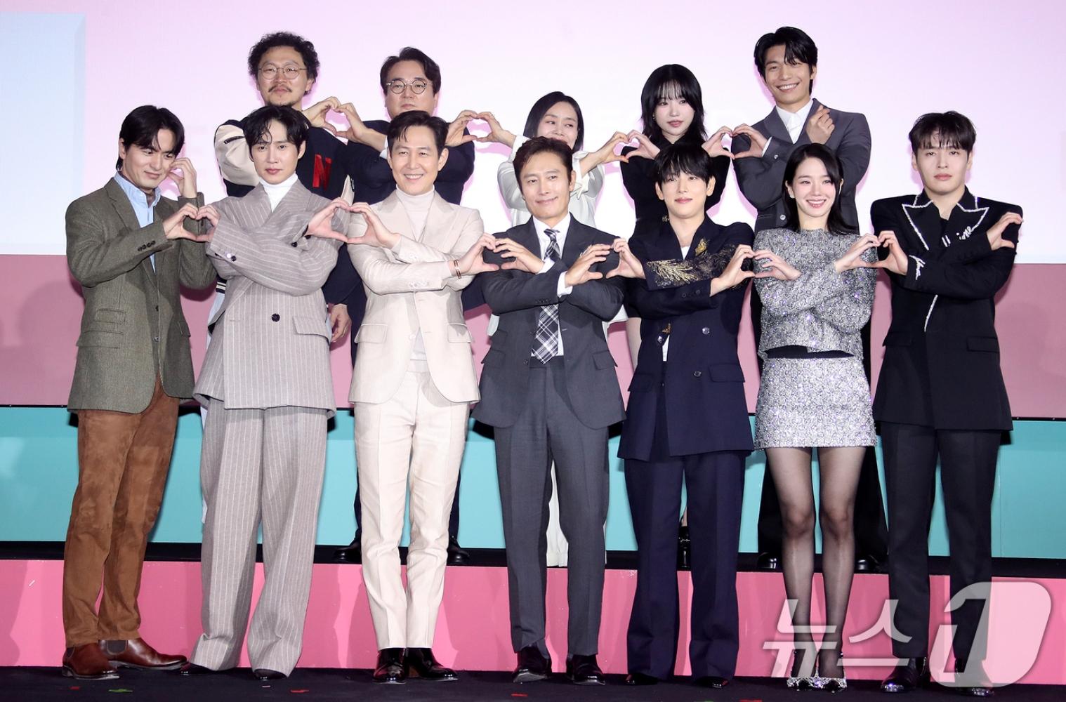 《魷魚遊戲》演員陣容強大。（圖／news1提供）