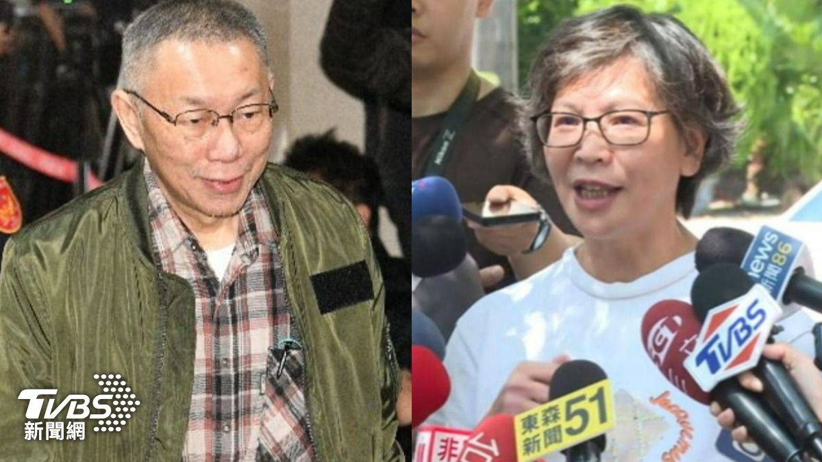 蔡壁如稱自己在柯文哲裁押日「求到上上籤」。（圖／TVBS資料畫面）