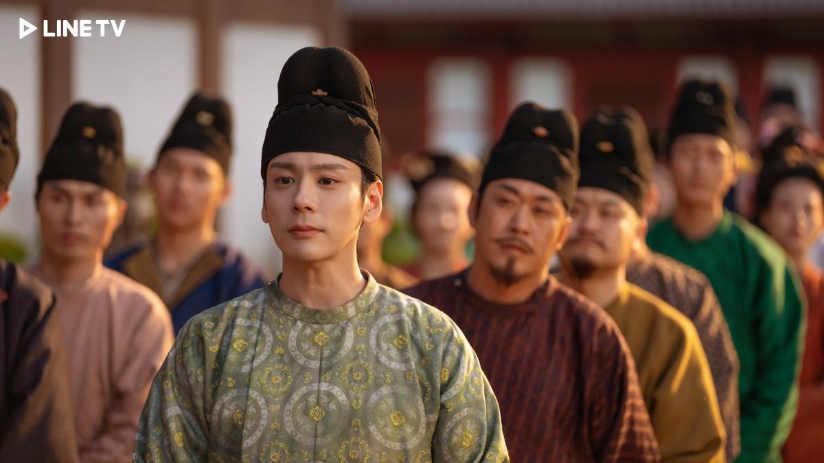 魏哲鳴在《國色芳華》飾演劉暢，迎娶楊紫締結利益婚姻。（圖／LINE TV提供）