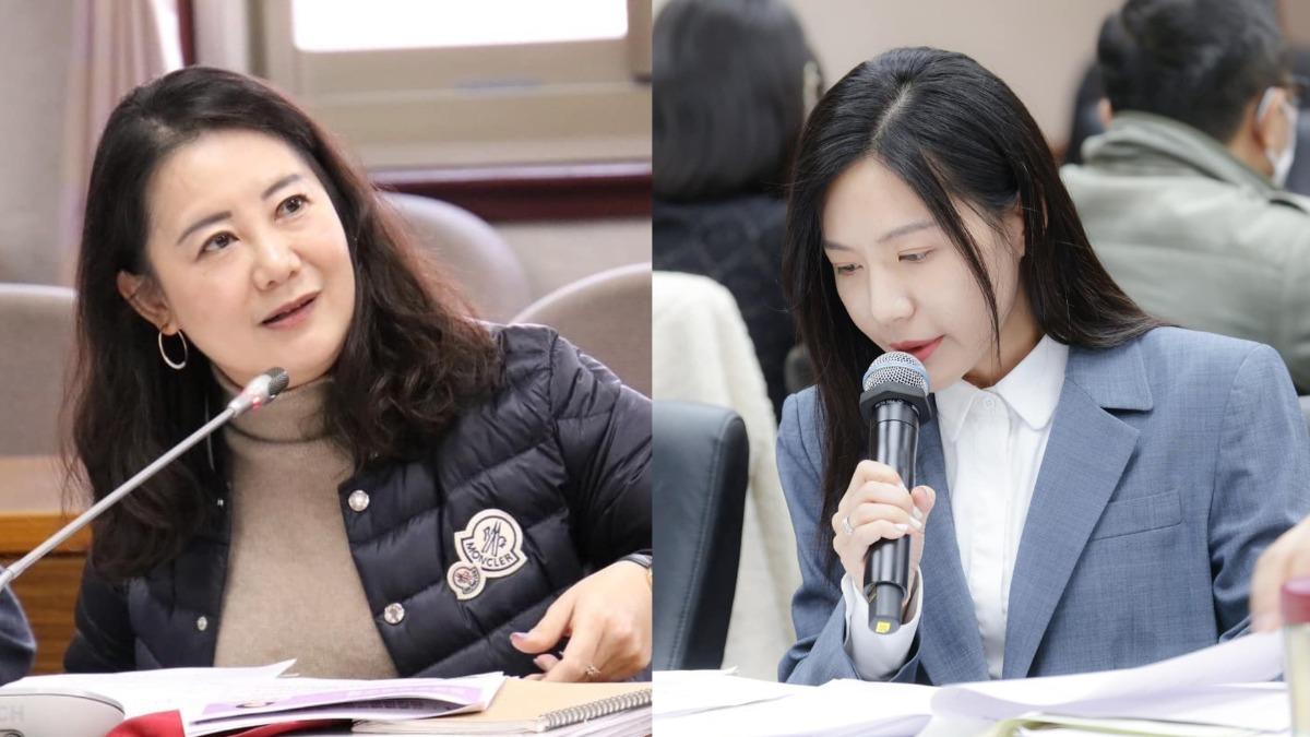  羅旺哲認為吳思瑤（左）、吳沛憶（右）不容易被罷免。（合成圖／翻攝自@吳思瑤、@吳沛憶　臉書）