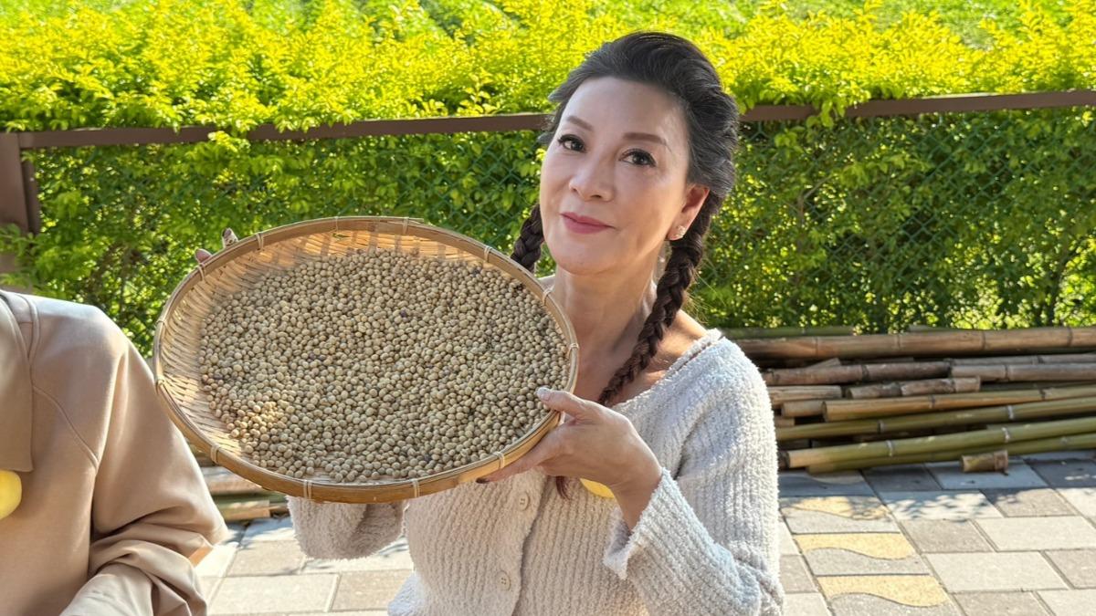 楊繡惠分享情史。（圖／民視提供）