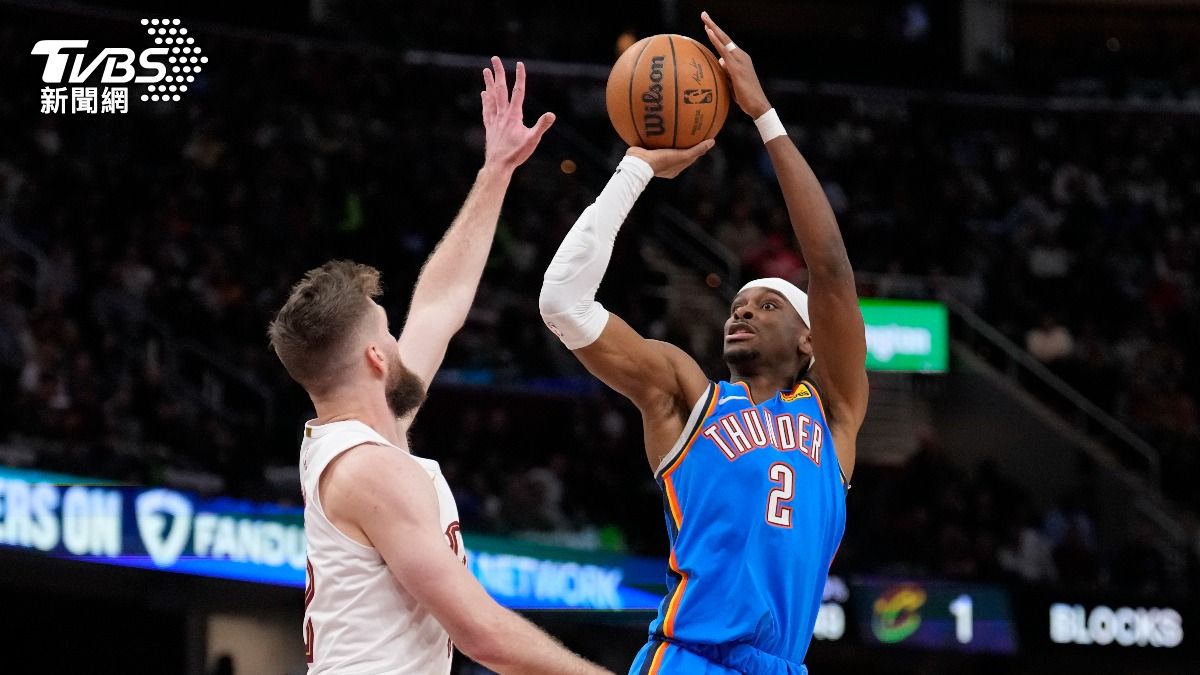 亞歷山大轟下全場最高31分，可惜無法率雷霆拿下勝利。（圖／達志影像美聯社）