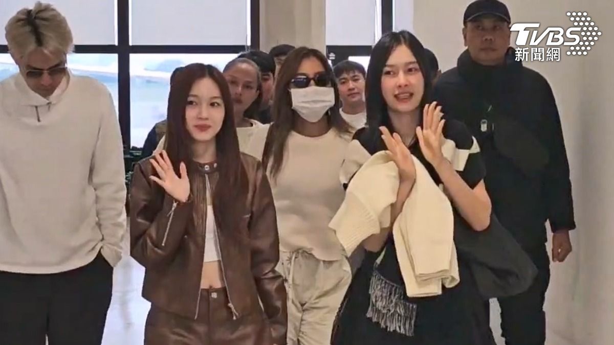 兩人一見到媒體就主動打招呼。（圖／林志偉攝）