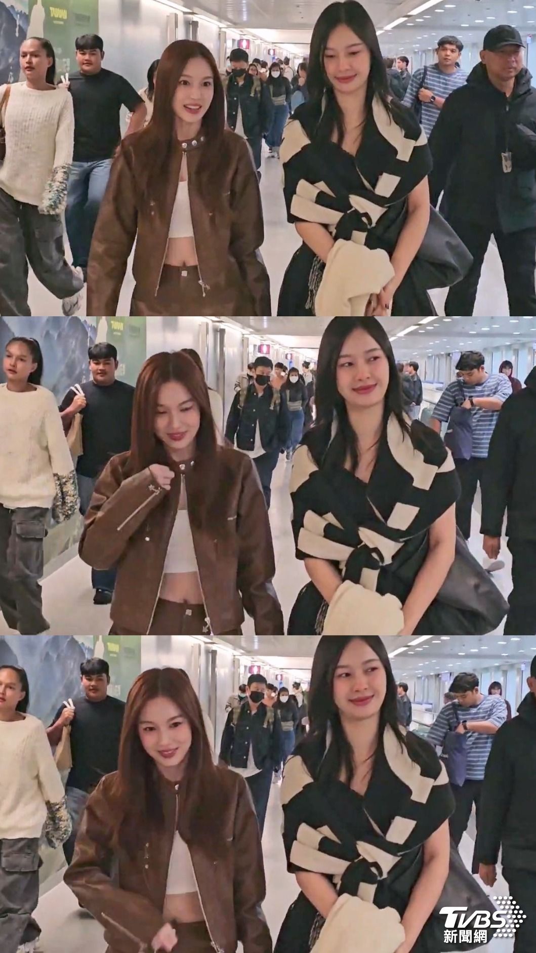 Pattranite Limpatiyakorn示意會拉上外套拉鍊。（圖／林志偉攝）