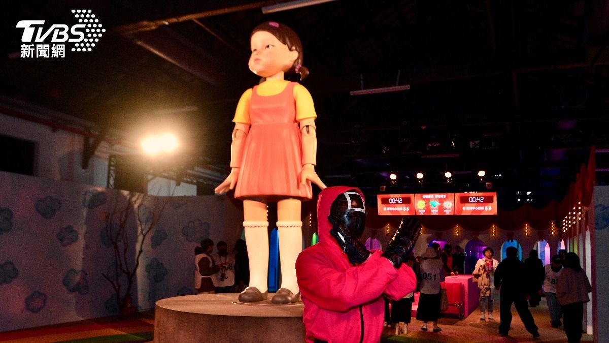 戲中的粉紅衛兵也都會出現在場中。（圖／胡瑞麒攝）