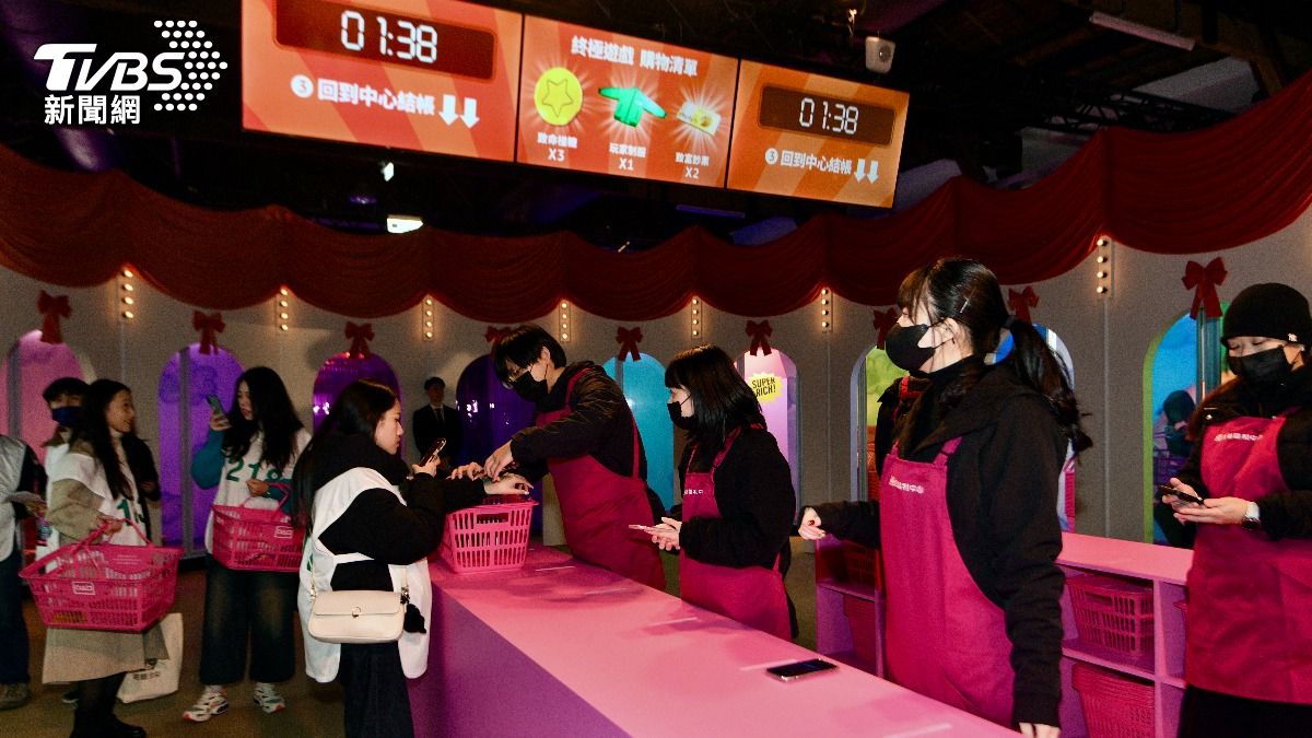 場中有許多遊戲可以體驗。（圖／胡瑞麒攝）