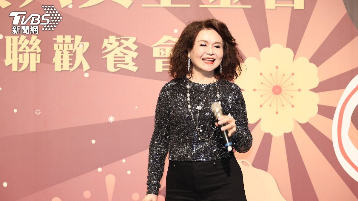 侯麗芳今是餐會主持人。（圖／張哲鳴攝）