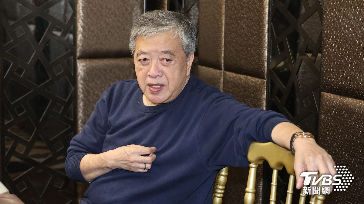 林在培很豁達。（圖／張哲鳴攝）